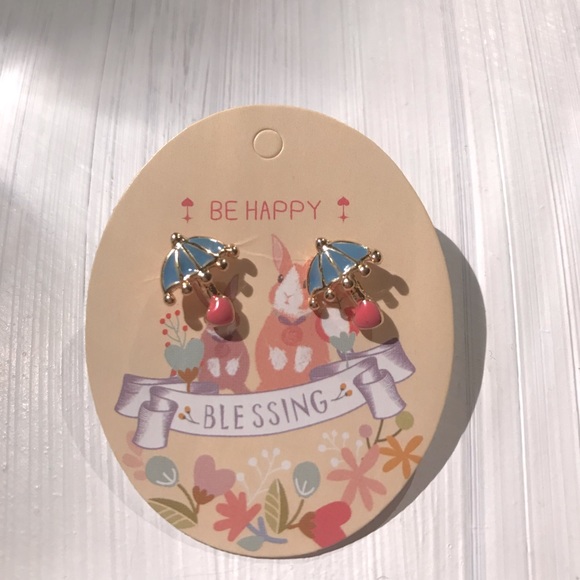 Umbrella earrings - Picture 2 of 3